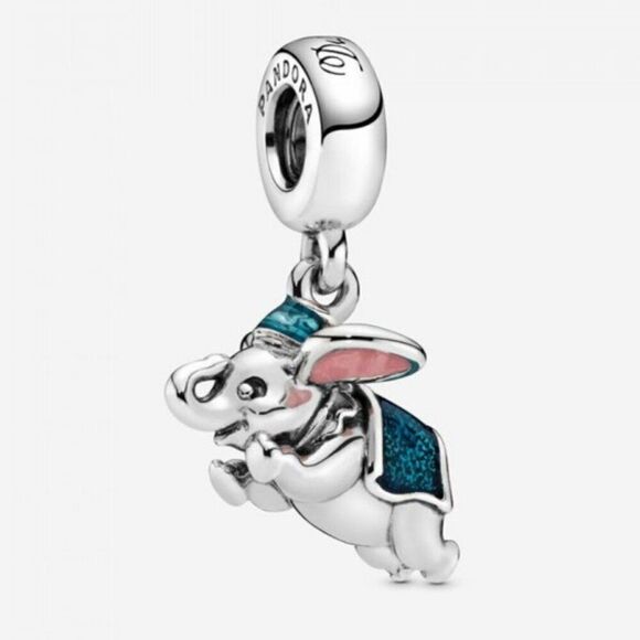 Pandora Disney Flying Dumbo Dangle Charm - Picture 1 of 6